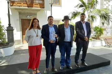 Jornada maratoniana del Rocasa de visitas y recepciones oficiales (Foto TA y Acfi Press)